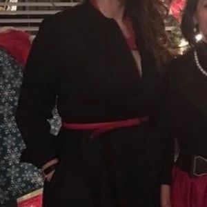 Express black shirt dress with pockets SOLD